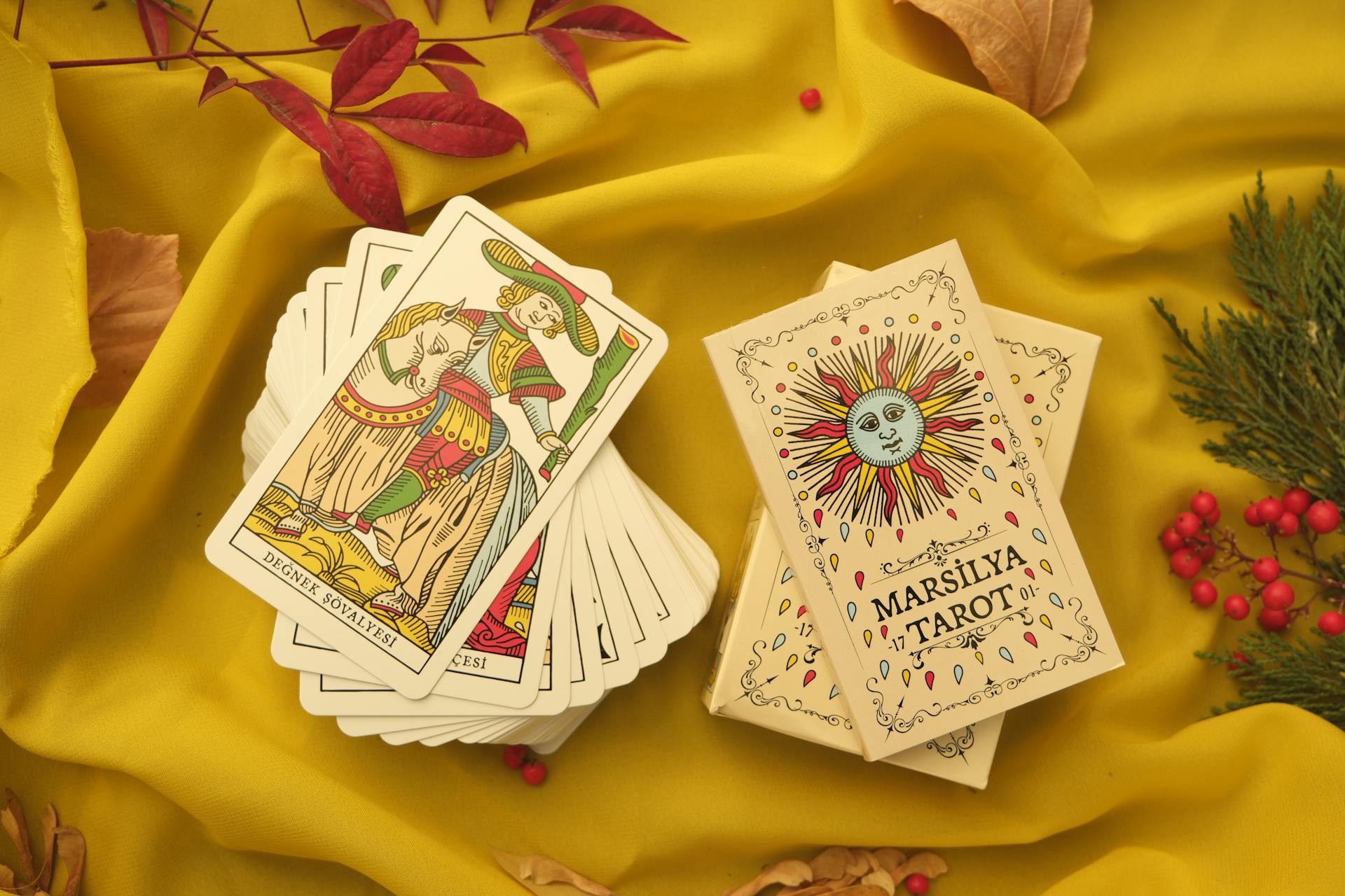 Lames du tarot de Marseille pour guidance